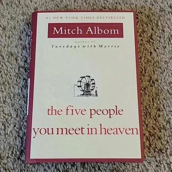 None Other - The Five People You Meet In Heaven Mitch Albom First Edition Hardcover NEW